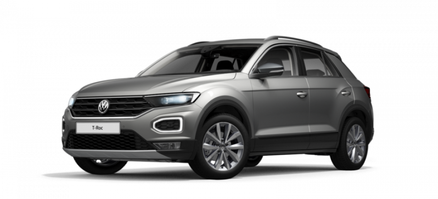 Volkswagen T-Roc, Maraton Edition 1,5 TSI ACT 7DSG, barva šedá