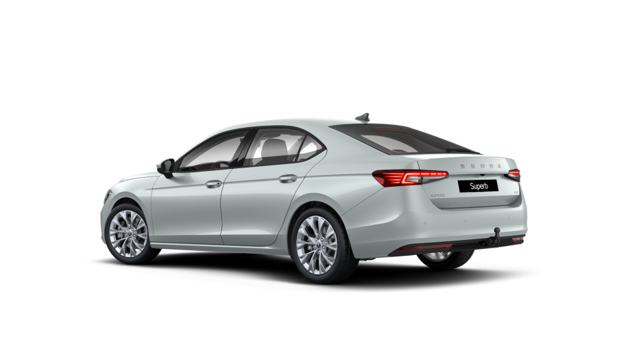 Škoda Superb, 2,0 TDI 142 kW 7° automatická DSG 4x4, barva stříbrná