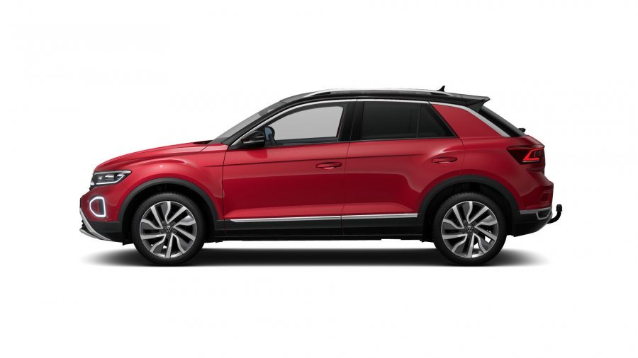 Volkswagen T-Roc, T-Roc Style 1,5 TSI 110 kW 7DSG, barva červená