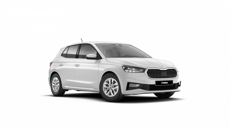 Škoda Fabia, 1,0 TSI 81 kW 7-stup. automat., barva bílá