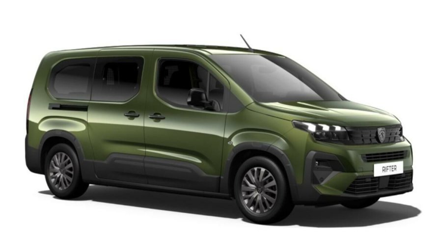 Peugeot Rifter, Peugeot Rifter LONG ALLURE 130k 7 míst, barva zelená