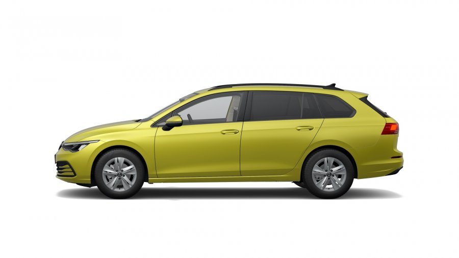 Volkswagen Golf Variant, Golf Variant Life 1,0 TSI 6G, barva žlutá