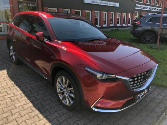 Mazda CX-9, 2,5L AWD GT, barva červená