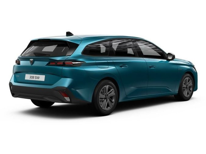 Peugeot 308, Peugeot 308 STYLE Hybrid e-DCS6 1,2 PureTe, barva modrá