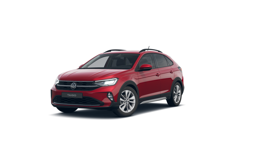 Volkswagen Taigo, Taigo People 1,0 TSI 85 kW 7DSG, barva červená