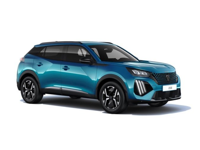 Peugeot 2008, Peugeot 2008 ALLURE Hybrid 145 e-DCS6, barva modrá
