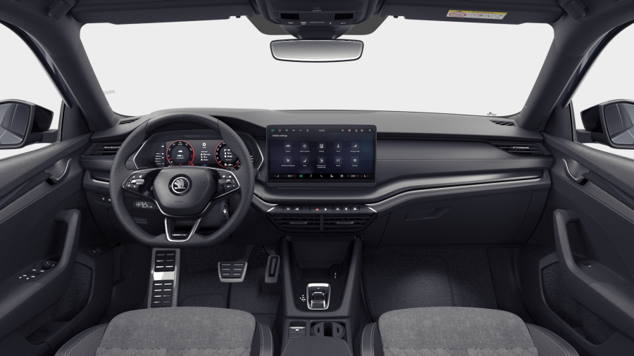 Škoda Octavia, 1,5 TSI m-HEV 110 kW 7° automatická DSG, barva šedá