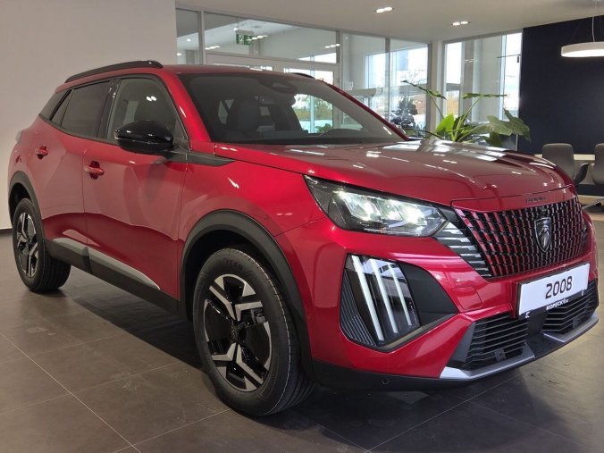 Peugeot 2008, Peugeot 2008 ALLURE 1.2 PT 100k MAN6, barva červená