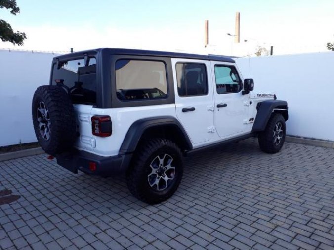 Jeep Wrangler, 2,2 CRD Rubicon Unlimited, barva bílá