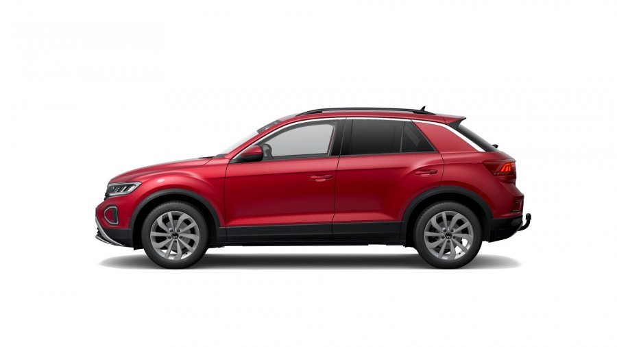 Volkswagen T-Roc, T-Roc Life 1,5 TSI 110 kW 7DSG, barva červená