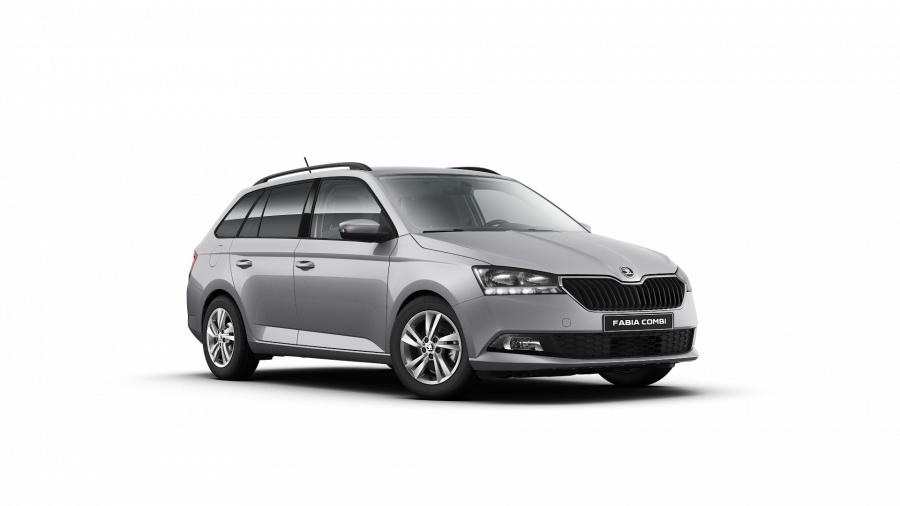 Škoda Fabia, 1,0 TSI 70 kW 5-stup. mech., barva stříbrná