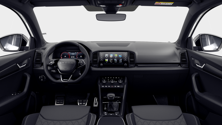 Škoda Karoq, 2,0 TDI 110 kW 7° automatická DSG, barva bílá