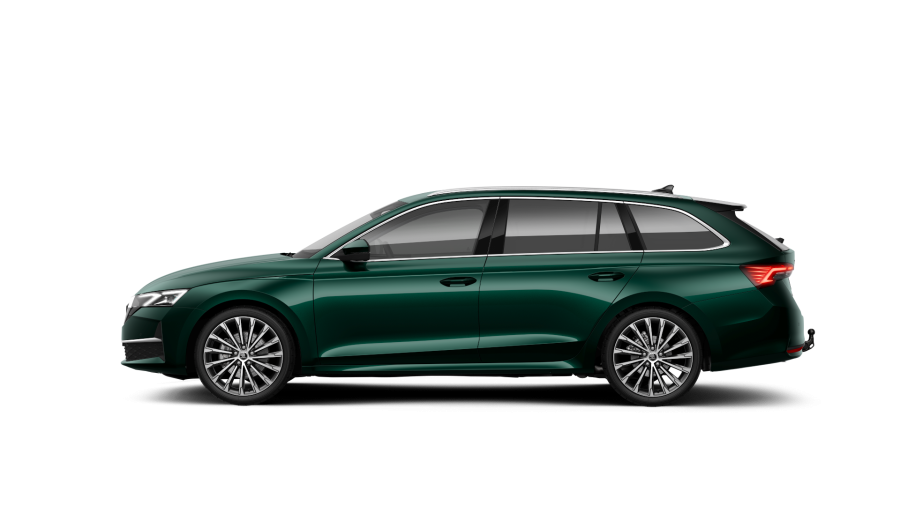 Škoda Octavia, 1,5 TSI Hybrid 110 kW 7° automatická DSG, barva zelená