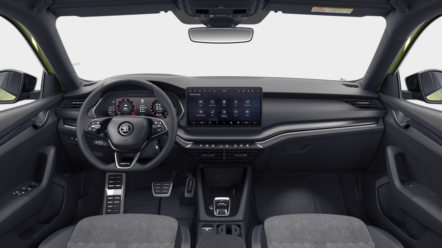 Škoda Octavia, 1,5 TSI m-HEV 110 kW 7° automatická DSG, barva zelená