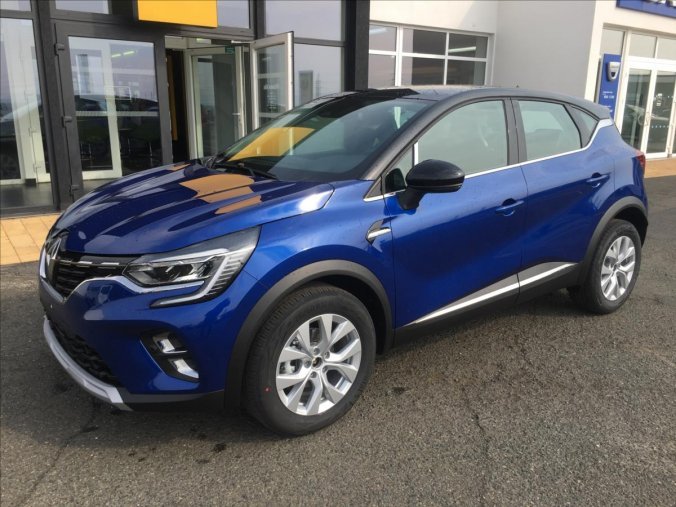 Renault Captur, 1,0 TCe 90  Intens, barva modrá