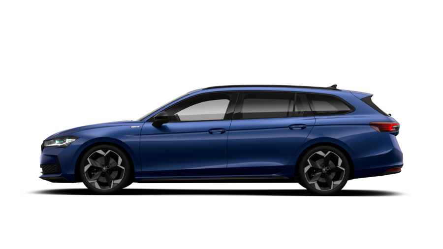 Škoda Superb, 2,0 TDI 142 kW 7-stup. automat. 4x4, barva modrá