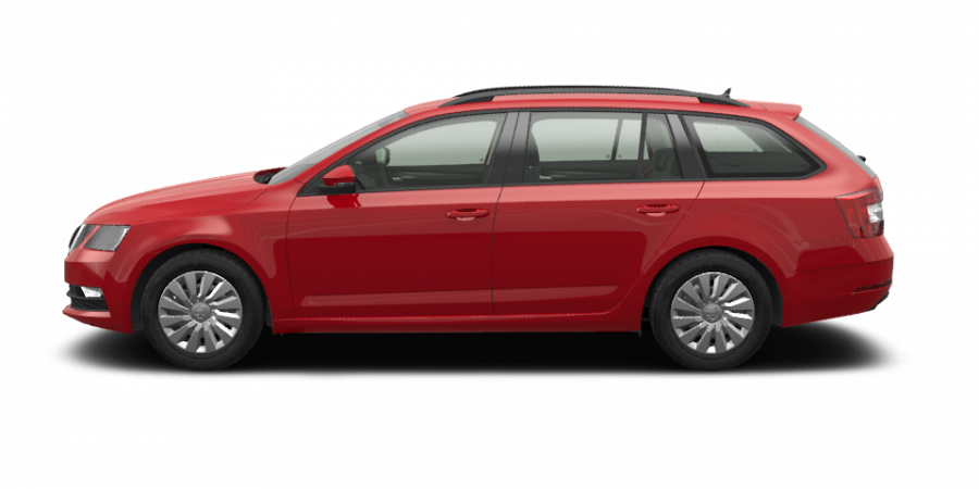 Škoda Octavia, 1,5 TSI 110 kW 6-stup. mech., barva červená