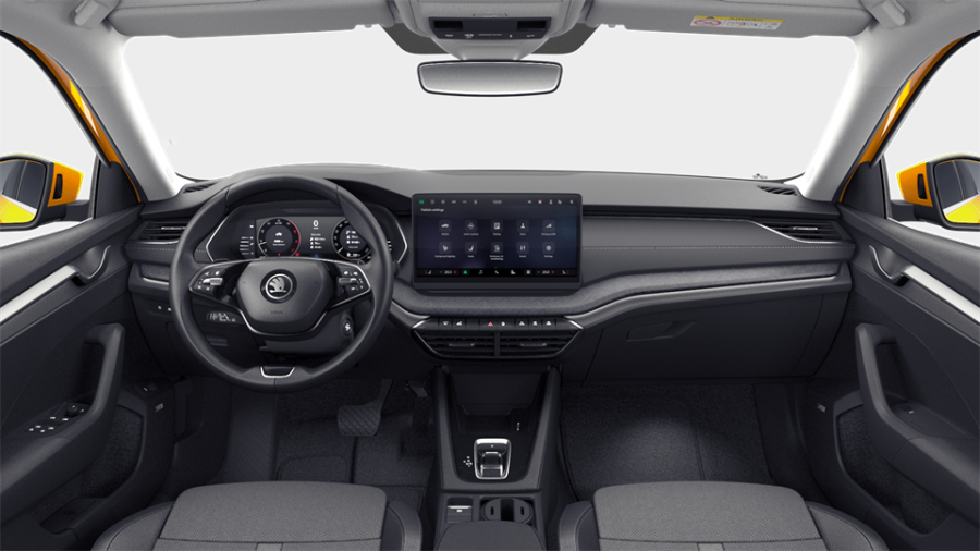 Škoda Octavia, 2,0 TDI 110 kW 7-stup. automat., barva oranžová