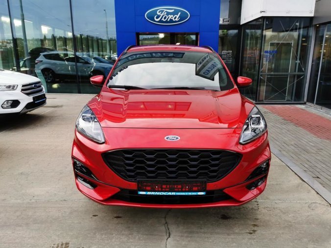 Ford Kuga, ST-Line X, 5dveřová, 1.5 EcoBoost 110 kW/150 k, 6st. manuální, barva červená