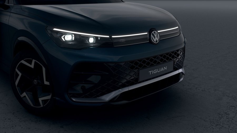 Volkswagen Tiguan, Tiguan R-Line 1,5 eTSI 110 kW mHEV, barva modrá