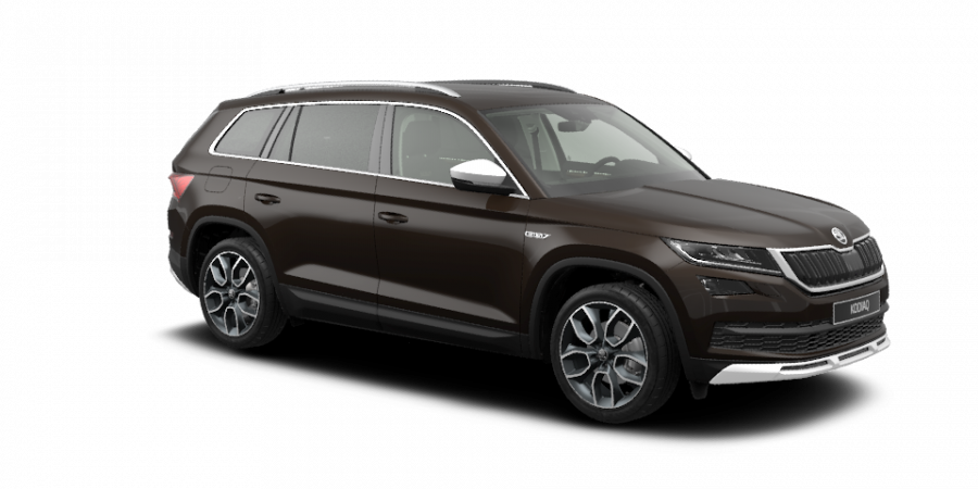 Škoda Kodiaq, 2,0 TDI 140 kW 7-stup. automat. 4x4, barva hnědá