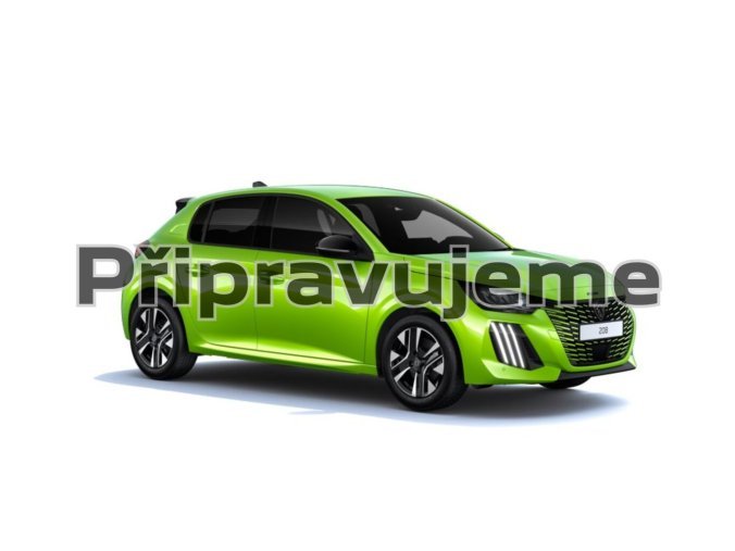 Peugeot 208, Peugeot 208 ALLURE Hybrid 100k e-DCS, barva žlutá