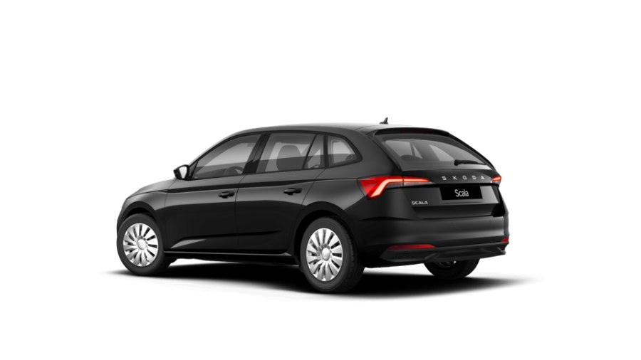 Škoda Scala, 1,0 TSI 85 kW 6-stup. mech., barva černá