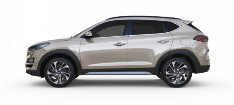 Hyundai Tucson, 1,6 T-GDi 130 kW (95 NAT) 6 st. man 4×4, barva bílá