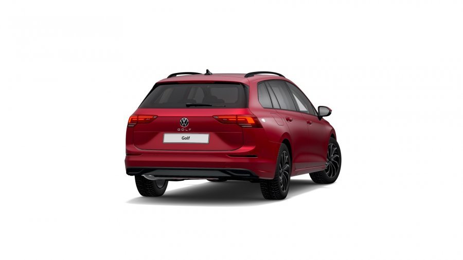Volkswagen Golf Variant, Golf Variant Life 1,5 TSI 6G, barva červená