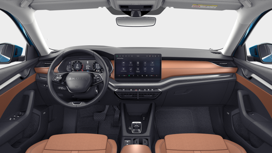 Škoda Octavia, 1,5 TSI m-HEV 110 kW 7° automatická DSG, barva modrá