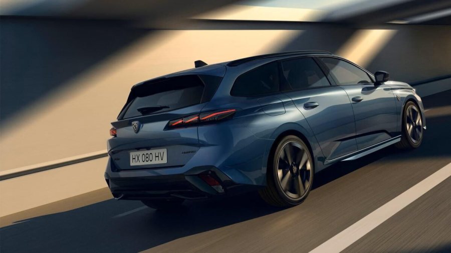 Peugeot 308, Peugeot 308 SW ALLURE Hybrid 145 e-DCS6, barva modrá