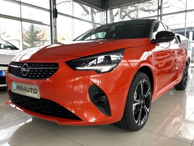 Opel Corsa, F Elegance ELECTRO - 100kW +ZP, barva oranžová