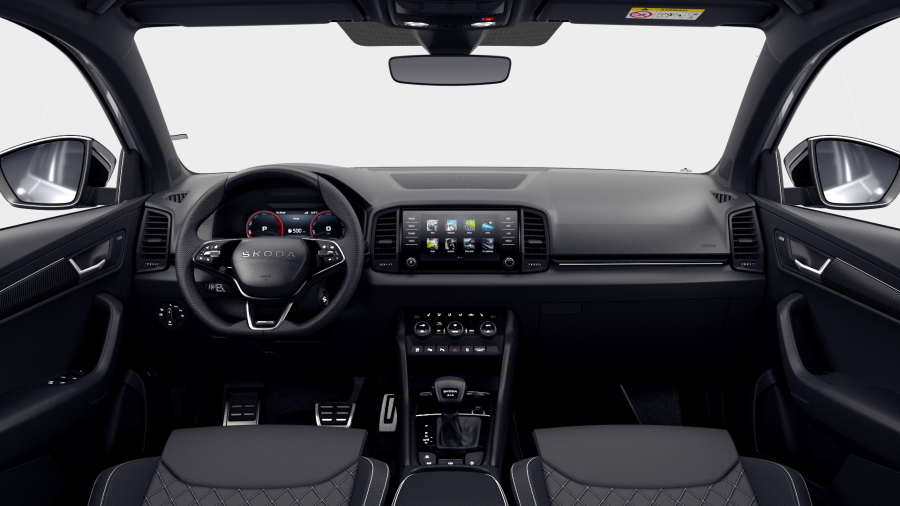 Škoda Karoq, 2,0 TDI 110 kW 7° automatická DSG 4x4, barva stříbrná