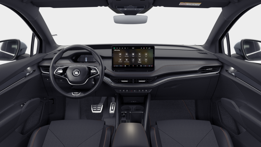 Škoda Enyaq iV, 82 kWh 1-stup. automat. 4x4, barva černá