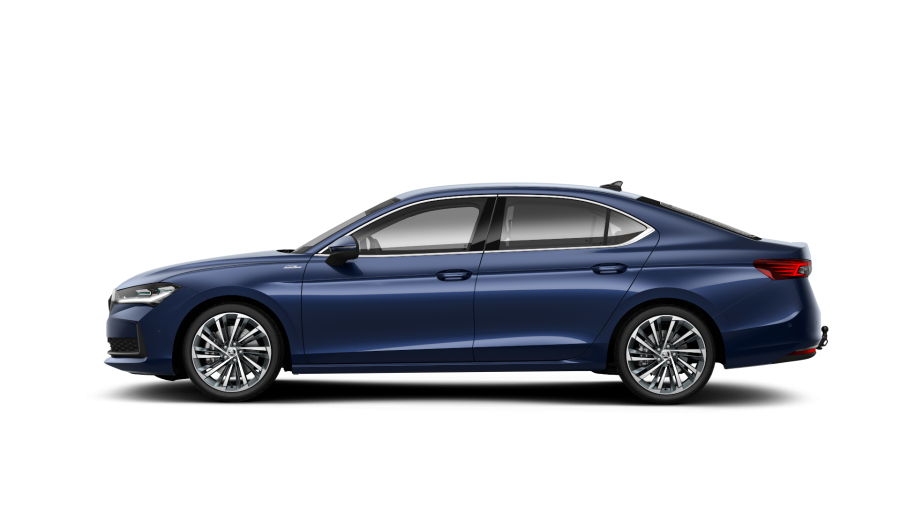 Škoda Superb, 2,0 TDI 142 kW 7-stup. automat. 4x4, barva modrá