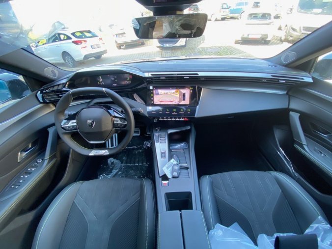 Peugeot 408, Peugeot 408  GT Plug-in HYBRID 225k - 0865, barva modrá