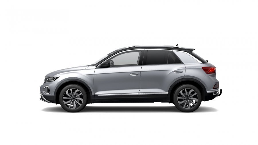 Volkswagen T-Roc, T-Roc Style 1,5 TSI 110 kW 7DSG, barva stříbrná