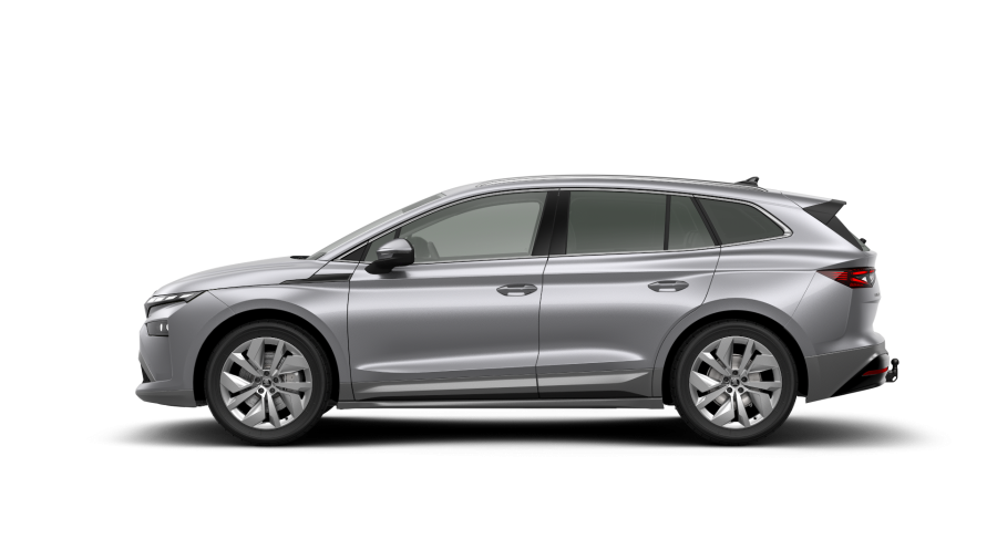 Škoda Enyaq iV, 82 kWh 1° automatická, barva stříbrná