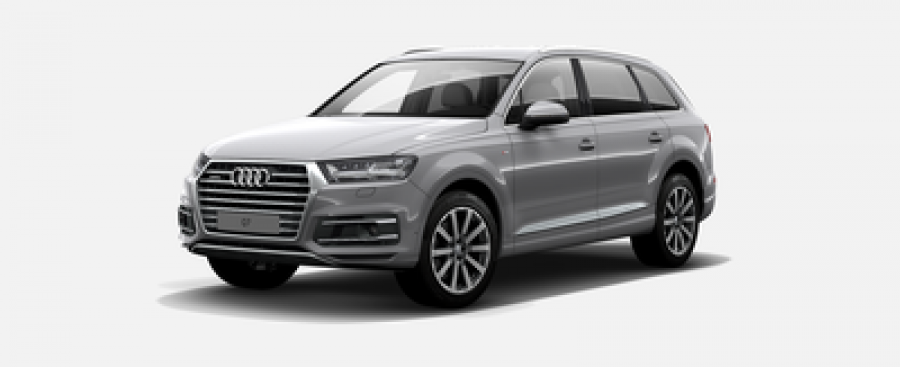 Audi Q7, 50 TDI 210 kW quattro, barva stříbrná