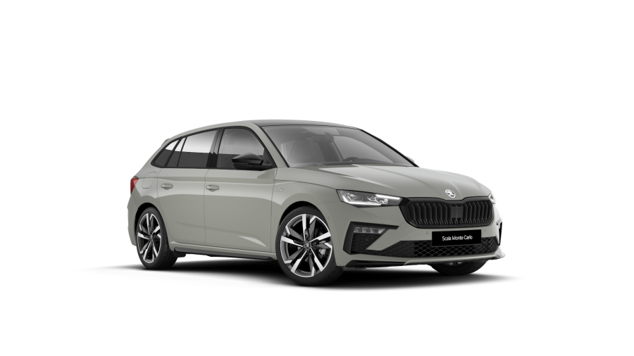 Škoda Scala, 1,5 TSI 110 kW 7° automatická DSG, barva šedá