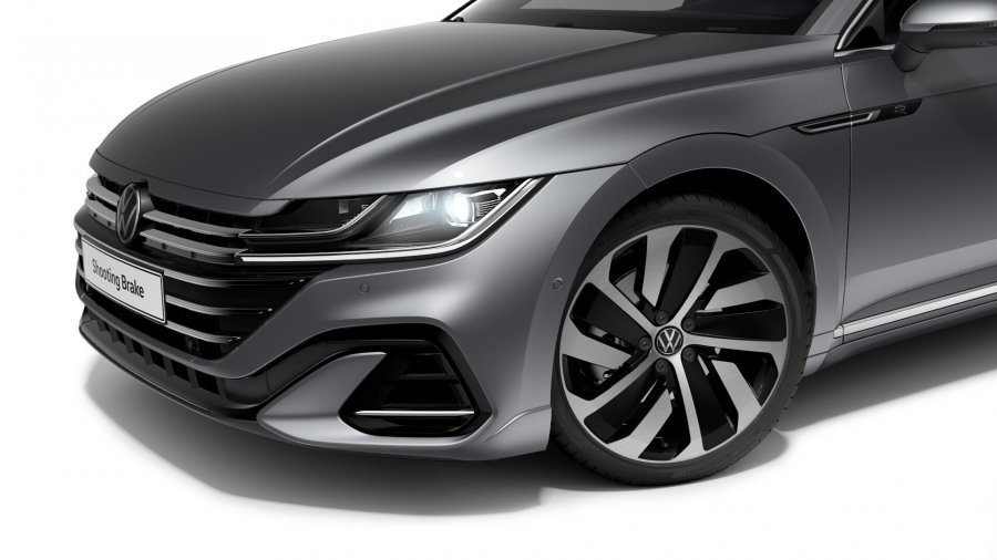 Volkswagen Arteon Shooting Brake, Arteon SB R-Line 2,0 TDI 7DSG, barva stříbrná