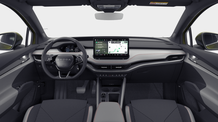 Škoda Enyaq iV, 82 kWh 1° automatická, barva zelená