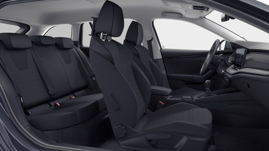 Škoda Octavia, 1,5 TSI 110 kW 6° manuální, barva šedá