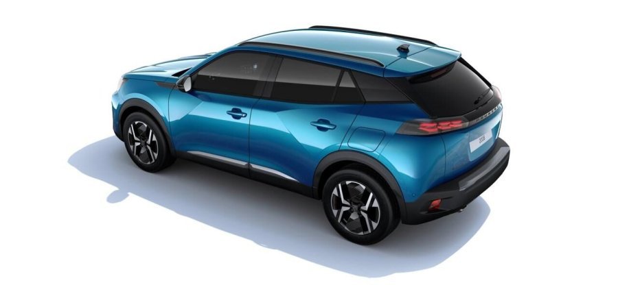 Peugeot 2008, Peugeot 2008 ALLURE Hybrid 110 e-DCS6, barva modrá