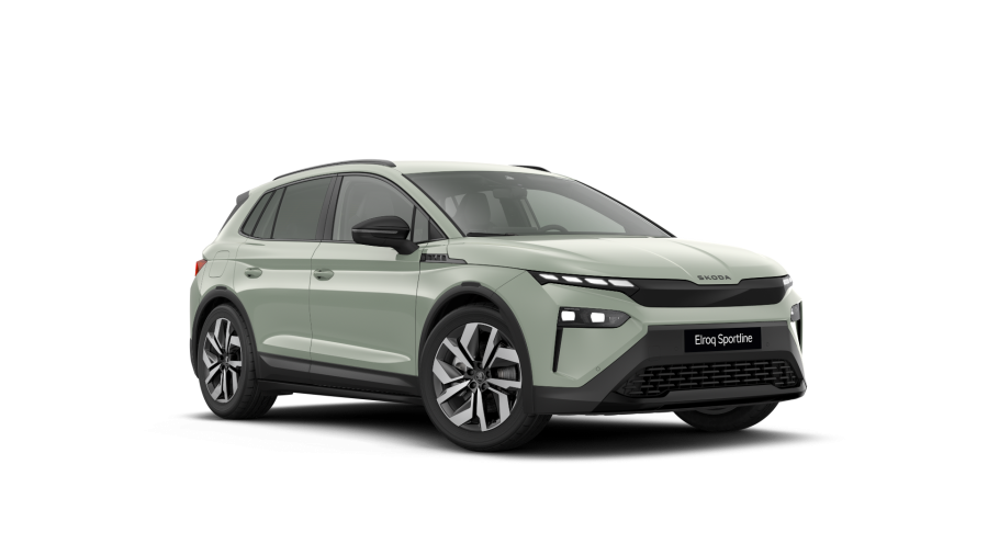 Škoda Elroq, 82 kWh 210 kW 1° převodovka, barva zelená