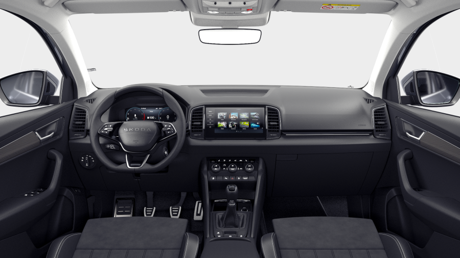 Škoda Karoq, 1,5 TSI 110 kW 6-stup. mech., barva šedá