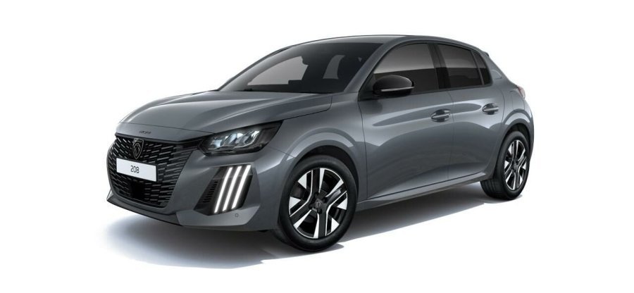 Peugeot 208, Peugeot 208 ALLURE 1.2 PureTech 100k, barva šedá