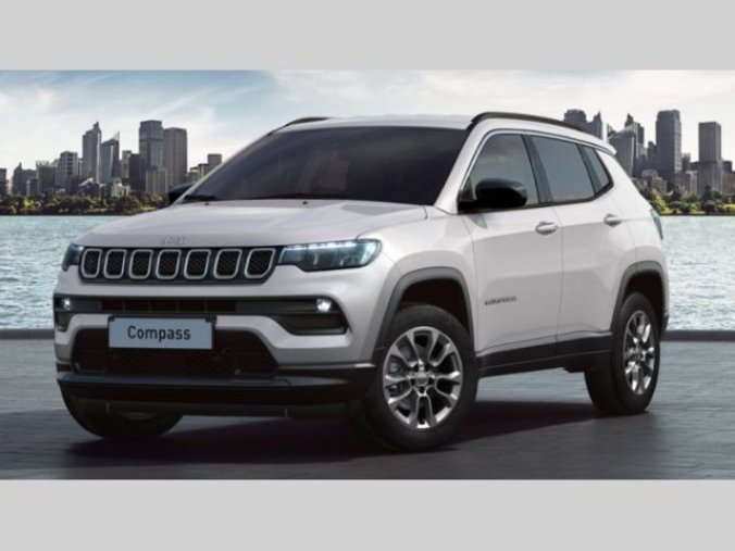 Jeep Compass, LONGITUDE 1.3 Turbo GSE 130k F, barva bílá
