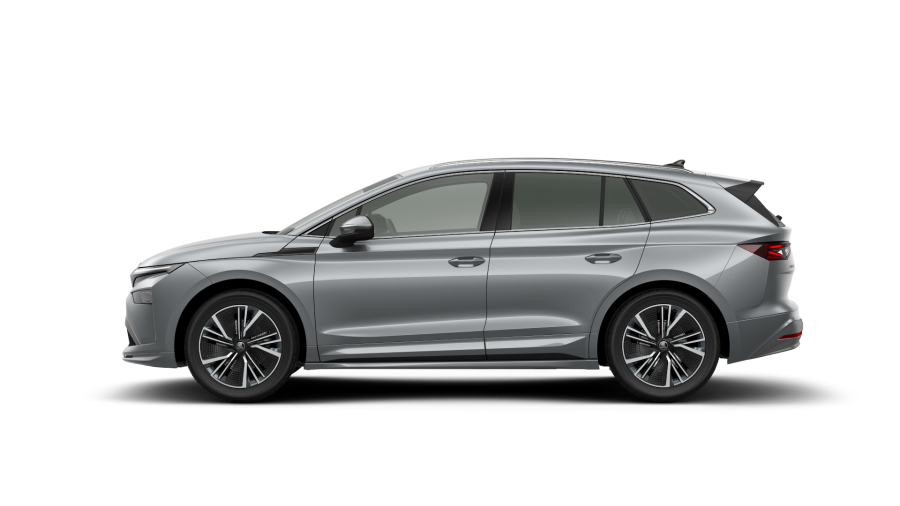 Škoda Enyaq iV, 63 kWh 150 kW 1° automatická, barva stříbrná