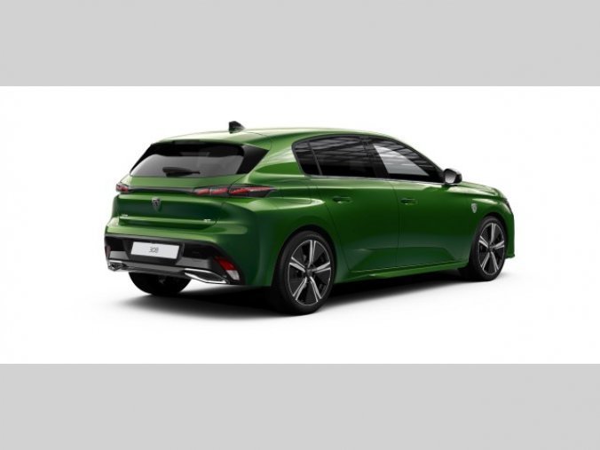 Peugeot 308, GT 1.2 PureTech 130k EAT8, barva zelená